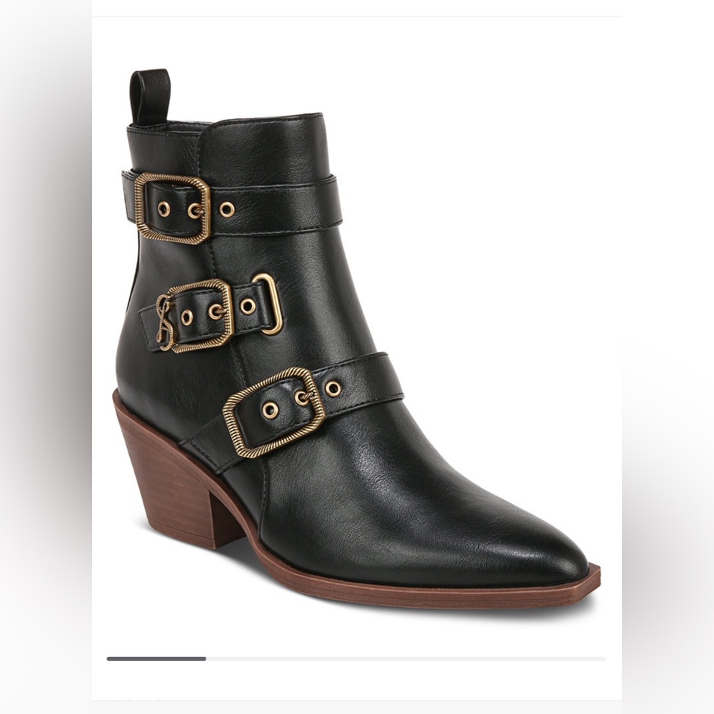 Sam and Libby Women's Finnley Western Buckle Booties
